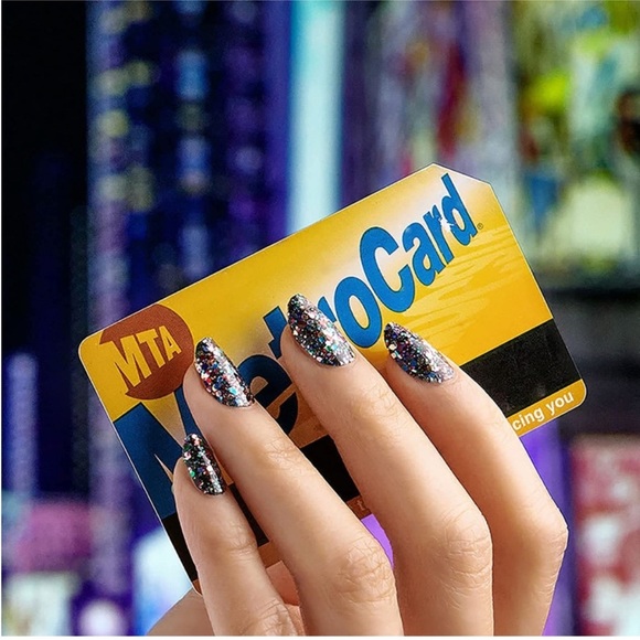 *Retired* Color Street: Broadway Glimmer | Black Multicolor Glitter Sparkle - Picture 8 of 14